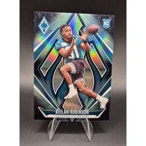 2024 Panini Phoenix Keilan Robinson #212 Teal Fade /72 (RC) Jacksonville Jaguars